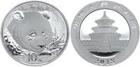 China 10 Yuan 30 g Panda Himmelstempel -