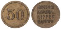 Deutschland / Kreuzer Admiral Hipper 50 Pfennig Schiffsgeld Kreuzer Admiral Hipper 50 Pfennig -