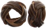 3. Reich Uniformteil HJ/BDM Halstuch-Lederknoten -