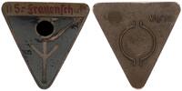 3. Reich Orden NS-Frauenschaft Mitgliedsabzeichen 8. Form 23mm -