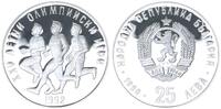 Bulgarien 25 Leva zur Olympiade 1992 - Sommerspiele in Barcelona - Marathon -