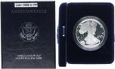 USA 1 Dollar American Eagle 1 oz Feinsilber mit Box und Zertifikat -
