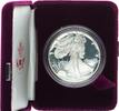 USA 1 Dollar American Eagle 1 oz Feinsilber mit Box und Zertifikat -
