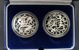 San Marino Lot 5 und 10 Euro in Originalschatulle -