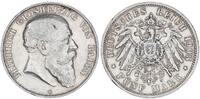 Baden - Deutsches Kaiserreich 5 Mark 5 Reichsmark - Friedrich I (2) -