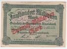 Deutschland / Bayern 500 Millionen/20Milliarden Mark Banknote 500 Millionen/20Milliarden Mark Banknote, 1923 -