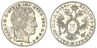 Deutschland / Österreich 3 Kreuzer 3 Kreuzer 1846 A Ferdinand I. -