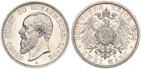 Kaiserreich Schaumburg Lippe 2 Mark Fürst Georg -