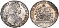 Frankreich Silber-Jeton, Silbermedaille Trésor Royal- Louis XV - Bienenstock, Gewerbefleiß -