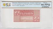 Netherlands 25 Cents Niederlande / Drittes Reich - Konzentrationslager Westerbork 25 Cent Gutschein -