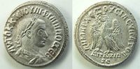 Antike / Römische Kaiserzeit / Philippus II. Provinzialprägung - Billon Tetradrachme Philippus II. Billon Tetradrachme Provinzialprägung Syrien Antiochia ad Oronte