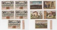 Deutschland / Orlamünde 5x50 Pfennig Deutschland / Orlamünde, 5x50 Pfennig-Scheine, 1921 -