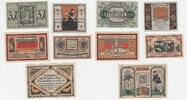Tonndorf-Lohe 5 Scheine zu 20,30,50Pf 1,2Mk Tonndorf-Lohe, 5 Scheine zu 20,30,50Pf 1,2Mk, 1921 -