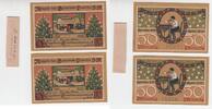 Lauscha 2x 50 Pfennig-Scheine Lauscha, 2x 50 Pfennig-Scheine, 1921 -