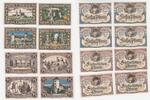 Deutschland/ Rheinsberg LOT: je 4x 25,50,75Pf Scheine Deutschland/ Rheinsberg, LOT: je 4x 25,50,75Pf Scheine -