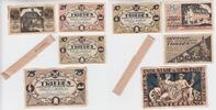Deutschland/ Triebes Lot: 10,20,50,75Pf-Scheine Deutschland/ Triebes, Lot: 10,20,50,75Pf-Scheine, 1921 -