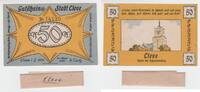 Deutschland/ Cleve 50Pf Schein Deutschland/ Cleve, 50Pf Schein -
