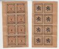 Wasserburg 8x1 Pfennig Druckbogen Wasserburg, 8x1 Pfennig Druckbogen, 1920 -