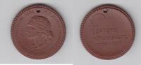 Deutschland Porzellan Medaille Porzellanmedaille, Meissner Porzellan -