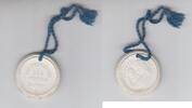 Deutschland Porzellan Medaille Porzellanmedaille, Meissner Porzellan -
