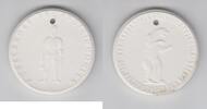 Deutschland Porzellan Medaille Porzellanmedaille, Meissner Porzellan -