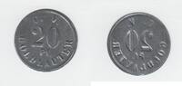 Deutschland 20 Pfennige Notgeld Deutschland, 20 Pfennige Notgeld -