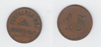 Deutschland Wertmarke zu 15 Pfennig Deutschland - Bockenheim, Wertmarke zu 15 Pfennig -
