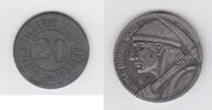 Braubach - Wertmarke 20 Pfennig Wertmarke 20 Pfennig Kriegsmünze Blei- und Silberhütte Braubach , Wertmarke -