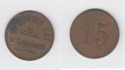 Deutschland Wertmarke zu 15 Pfennig Deutschland - Bockenheim, Wertmarke zu 15 Pfennig -