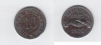 Deutschland Wertmarke zu 10 Pfennig Kon. Ver. Küps, Wertmarke zu 10 Pfennig, 1920 -