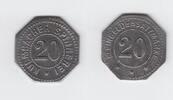 Plassenburg / Kulmbach Marke zu 20 Pfennig Kulmbacher Spinnerei, Wertmarke zu 20 -