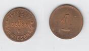Notgeld Ludwigsburg 1 Pfennig Notgeld Ludwigsburg Brauerei R. Cluss -