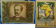 Kolonien Afrika 75 Pfennig, Deutsch- Hanseatischer Kolon A. Lüderitz 4.11.1921 75 Pf, Deutsch- Hanseat. Kolonialgedenktag