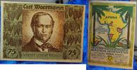 Kolonien Afrika 75 Pfennig, Deutsch- Hanseatischer Kolon Carl Woermann 4.11.1921 75 Pf, Deutsch- Hanseat. Kolonialgedenktag
