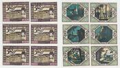 Deutschland/ Scheibenberg 6x50Pfennig Scheine Deutschland/ Scheibenberg- 6x50Pfennig Scheine -