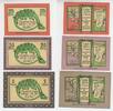 Langenaltheim 3 Scheine zu 25,50Pfennig & 1 Mark Langenaltheim, 3 Scheine zu 25,50Pfennig & 1 Mark, 1920 -
