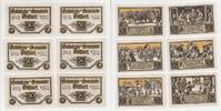 Deutschland / Ditfurt 6 Notgeldscheine Deutschland / Ditfurt, 6 Notgeldscheine, 1921 -