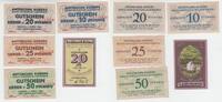 Deutschland / Koberg 5 Notgeldscheine Deutschland / Koberg, 5 Notgeldscheine, 1921 -
