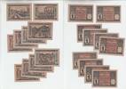 Berlin 10 Notgeldscheine Notgeld, Berlin, Städtische Strassenbahn -