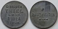 Ruhla, Thüringen Marke für Rauchwaren Gebrüder Thiel GmbH, selten! -