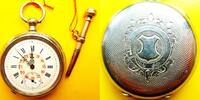 Schweiz, HERREN TASCHENUHR, HERREN TASCHENUHR, Schlüsselaufzug mit besond. Schlüssel, gute Funkt.-ca. 1900, -