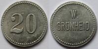 ohne Ort 20 Pfennig W. Grünheid -