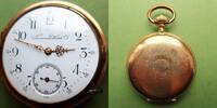 Schweiz, HERREN TASCHENUHR, gute TAVANNES HERREN TASCHENUHR, Ankerhemmung, gute Funktion, ca. 1915, -