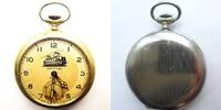 Schweiz, HERREN TASCHENUHR, gute LENA HERREN TASCHENUHR, Schweizer E-Lok, gute Funktion, ca. 1935, -