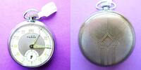 Deutschland, HERREN TASCHENUHR, HERREN TASCHENUHR, ruhla, Werk: UMF 83, gute Funktion, ca. 1970 (DDR-Zeit), -