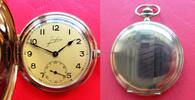 Deutschland, HERREN TASCHENUHR, vergold. Junghans Sprungdeckel HERREN TASCHENUHR, J 49/1, gute Funktion-ca.1935, -