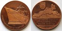 DDR Kupfermedaille Münzausstellung Bezirk Rostock, Schiffbaumuseum -