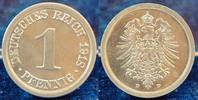 Deutschland / Kaiserreich / 1 Pfennig Aluminium Kaiserreich 1 Pfennig J.300 1918D !! Aluminium selten !