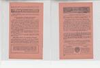 3.Reich Propaganda Flugblatt / Passierschein Russisches Flugblatt Front Nachrichten - Propaganda gegen das Dritte Reich -