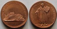 Helmut König nach Loos Kupfermedaille Eine feste Burg ist unser Gott, Martin Luther -